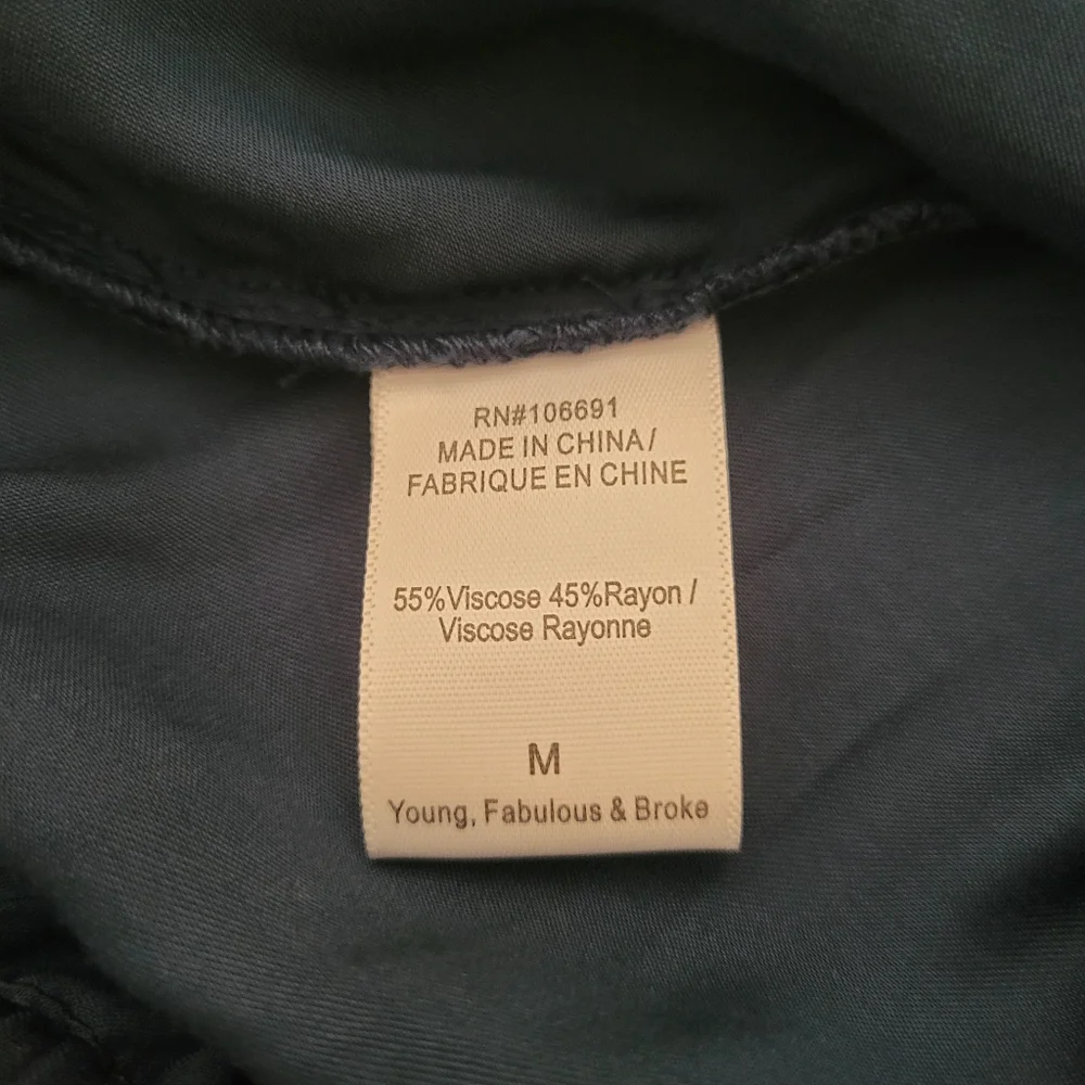 Young Fabulous & Broke YFB Jaime Satin Joggers - Sexy and Comfy - Picture 3 of 7